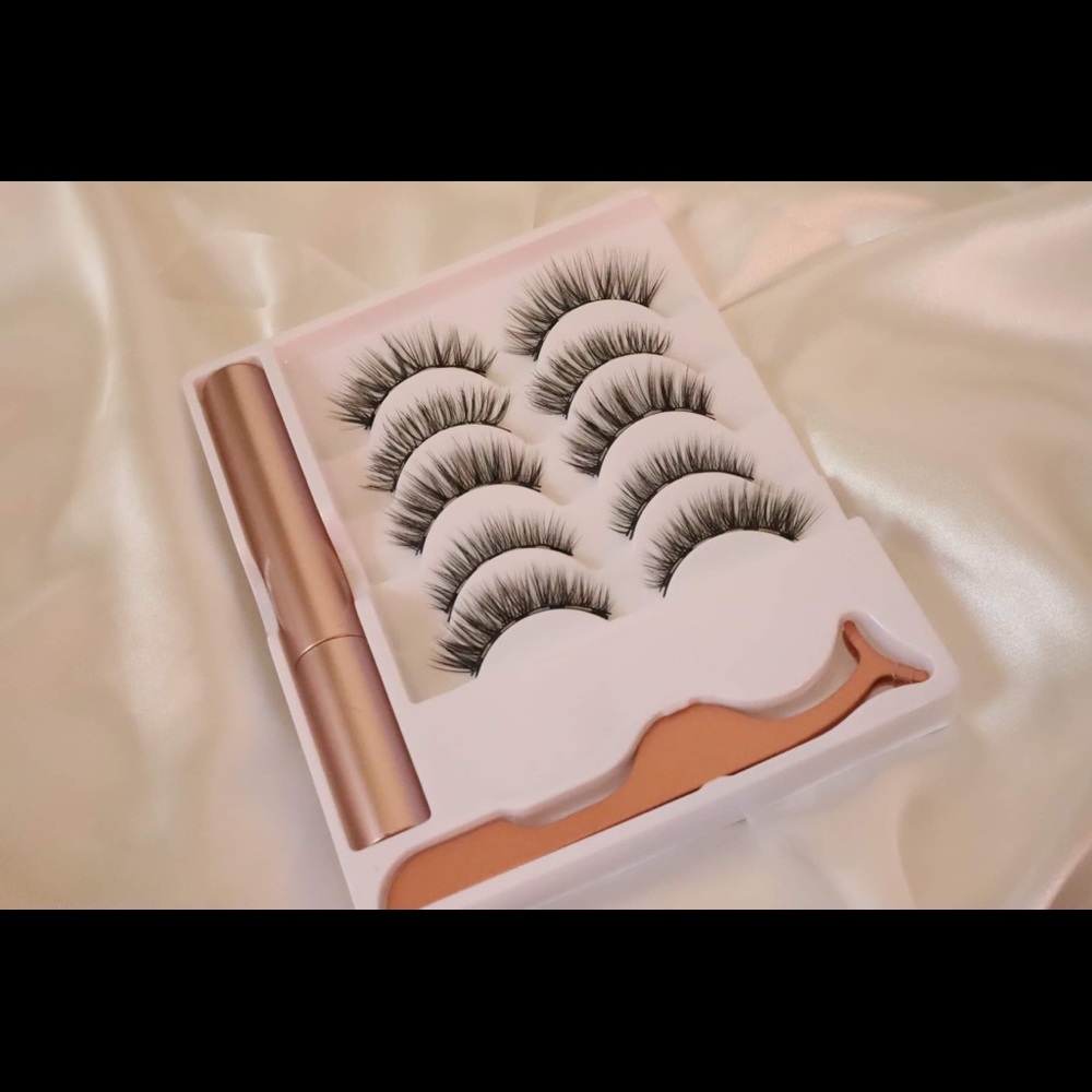 Magnetic faux mink lashes 5 pairs - Picture 8 of 10